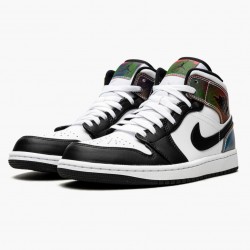 Nike Air Jordan 1 Mid "Heat Reactive" DM7802 100 Dame/Herre