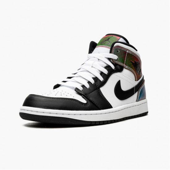 Nike Air Jordan 1 Mid Heat Reactive DM7802 100 Dame/Herre