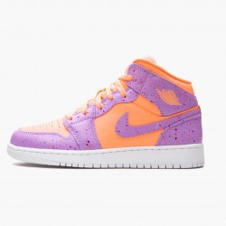 Nike Air Jordan 1 Mid SE "Atomic Pulse" Dame/Herre Orange Pulse/Atomic Violet AV5174 800 