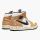 Nike Air Jordan 1 Mid SE Brushstroke DA8005 100 Dame/Herre