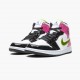 Nike Air Jordan 1 Mid Hvid Sort Cyber Pink CZ9834 100