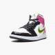 Nike Air Jordan 1 Mid Hvid Sort Cyber Pink CZ9834 100