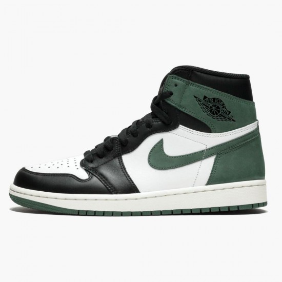 Nike Air Jordan 1 Retro High Clay Green 555088 135 Dame/Herre