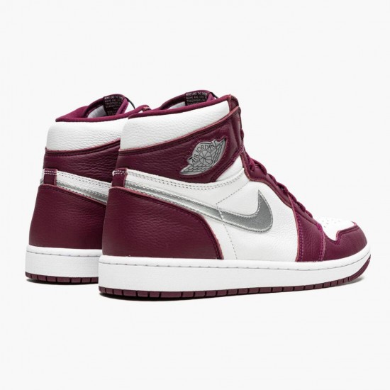 Nike Air Jordan 1 Retro High OG Bordeaux 555088 611 Dame/Herre