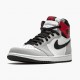 Nike Air Jordan 1 Retro High OG Light Smoke Grey Hvid/Sort-Light Smoke Grå-V 555088 126 Dame/Herre