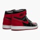 Nike Air Jordan 1 Retro High OG Patent Bred 555088 063 Dame/Herre Rød