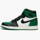 Nike Air Jordan 1 Retro High Pine Green Dame/Herre 555088 302 Pine Grøn/Sort-Sail