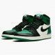 Nike Air Jordan 1 Retro High Pine Green Dame/Herre 555088 302 Pine Grøn/Sort-Sail