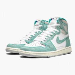 Nike Air Jordan 1 Retro High "Turbo Green" Turbo Grøn/Sail-Hvid 555088 311 Dame/Herre