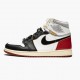 Nike Air Jordan 1 Retro High Union Los Angeles Black Toe Herre BV1300 106 Hvid/Sort-Varsity Rød Sort