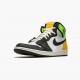 Nike Air Jordan 1 Retro High Hvid Sort Volt University Gold 555088 118