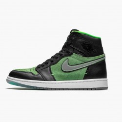 Nike Air Jordan 1 Retro High Zoom "Zen Green" Dame/Herre CK6637 002 Sort/Sort-Tomatillo-Rage-Gre