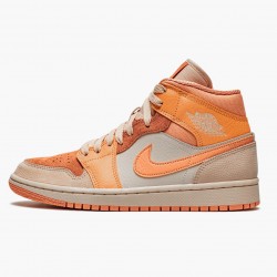 Nike Air Jordan 1 Mid "Apricot Orange" DH4270 800 Atomic Orange/Apricot Agate-Terra Blush Dame/Herre 