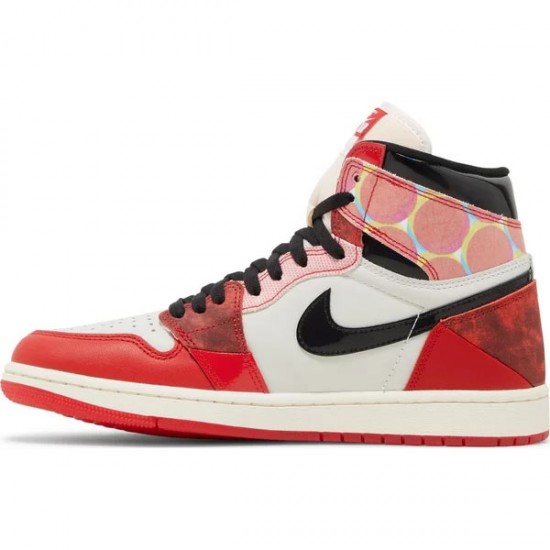 Marvel x Nike Air Jordan 1 Retro High OG Next Chapter University Rød Sort Hvid DV1748-601