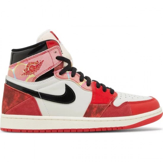 Marvel x Nike Air Jordan 1 Retro High OG Next Chapter University Rød Sort Hvid DV1748-601