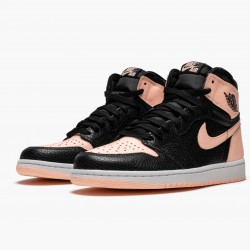 Nike Air Jordan 1 High OG "Crimson Tint" Sort/Crimson Tint-Hvid 555088 081 Dame/Herre 