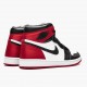 Nike Air Jordan 1 High OG Satin Black Toe Sort/Sort-Hvid-Varsity Rød CD0461 016 Dame/Herre