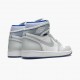 Nike Air Jordan 1 High Zoom Racer Blue Hvid/Hvid-Racer Blå CK6637 104