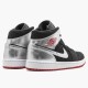 Nike Air Jordan 1 Mid Johnny Kilroy Sort/Gym Rød-Metallic Silver 554724 057