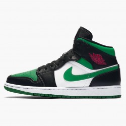 Nike Air Jordan 1 Mid "Pine Green" Sort/Gym Rød-Hvid-Pine Grøn 554724 067