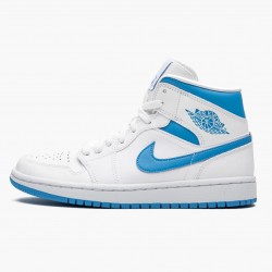 Nike Air Jordan 1 Mid "UNC" University Blå/Hvid BQ6472 114