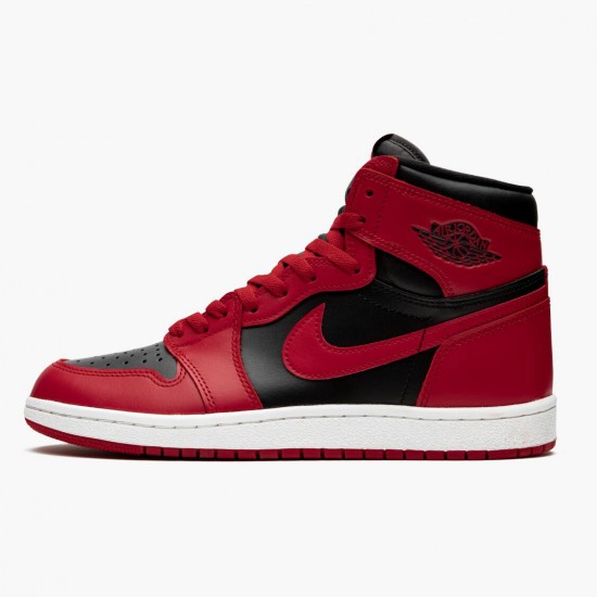 Nike Air Jordan 1 Retro High 85 Varsity Red Varsity Rød/Sort-Varsity Rød BQ4422 600 Dame/Herre