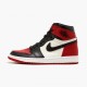 Nike Air Jordan 1 Retro High Bred Toe Rød/Sort/Hvid 555088 610 Dame/Herre