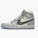 Nike Air Jordan 1 Retro High Wolf Grå/Sail-Photon Dust-Whi CN8607 002 Dame/Herre