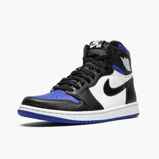 Nike Air Jordan 1 Retro High OG Royal Toe Sort/Hvid-Game Royal-Sort 555088 041