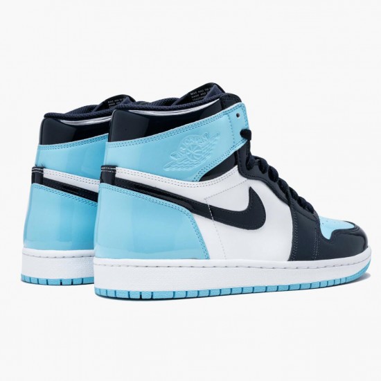 Nike Air Jordan 1 Retro High Og Blue Chill Obsidian/Blå Chill-Hvid CD0461 401