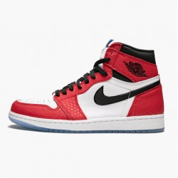 Nike Air Jordan 1 Retro High "Spider-Man Origin Story" Gym Rød/Sort-Hvid-Photo Blå 555088 602 Herre 