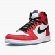 Nike Air Jordan 1 Retro High Spider-Man Origin Story Gym Rød/Sort-Hvid-Photo Blå 555088 602 Herre