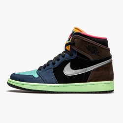 Nike Air Jordan 1 Retro High Tokyo "Bio Hack" Baroque Brown/Sort-Laser Oran 555088 201 Dame/Herre 