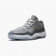 Nike Air Jordan 11 Low Cool Grey Dame/Herre 528895 003 Medium Grå/Hvid-Gunsmoke