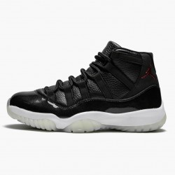 Nike Air Jordan 11 Retro "72-10" Dame/Herre 378037 002 Sort Gym Rød-Hvid-Anthracite