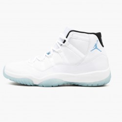 Nike Air Jordan 11 Retro "Legend Blue" 2014 Herre 378037 117 Hvid/Legend Blå