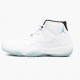 Nike Air Jordan 11 Retro Legend Blue 2014 Herre 378037 117 Hvid/Legend Blå