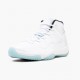 Nike Air Jordan 11 Retro Legend Blue 2014 Herre 378037 117 Hvid/Legend Blå