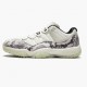 Nike Air Jordan 11 Retro Low Snake Light Bone Dame/Herre CD6846 002 Light Bone/Smoke Grå/Hvid-Bl