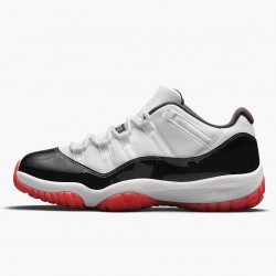 Nike Air Jordan 11 Low "Concord Bred" Hvid/University Rød-Sort-Tru 1 AV2187 160