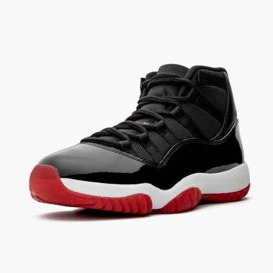 Nike Air Jordan 11 Retro Bred 2019 Sort/Hvid/Varsity-Rød 378037 061