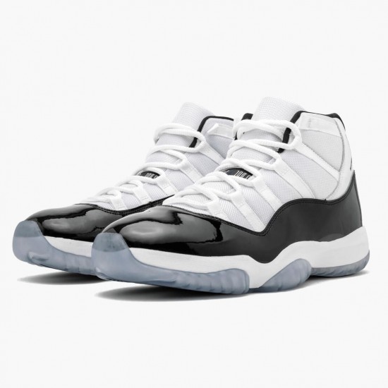 Nike Air Jordan 11 Retro Concord 2018 Hvid/Sort-Concord 378037 100