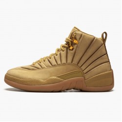 Nike Air Jordan 12 Retro "PSNY Wheat" Herre AA1233 700 Wheat/Wheat-Gum Light Brown