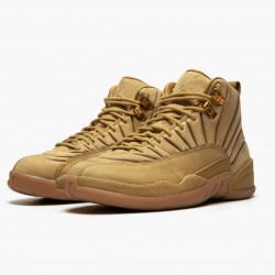 Nike Air Jordan 12 Retro "PSNY Wheat" Herre AA1233 700 Wheat/Wheat-Gum Light Brown