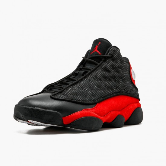 Nike Air Jordan 13 Retro Bred (2017) Dame/Herre 414571 004 Sort/True Rød-Hvid