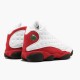 Nike Air Jordan 13 Retro Chicago 2017 Herre 414571 122 Hvid/Sort-Team Rød