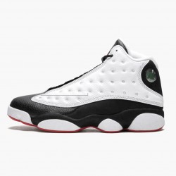 Nike Air Jordan 13 Retro "He Got Game" Herre 414571 104 Hvid/Sort-True Rød