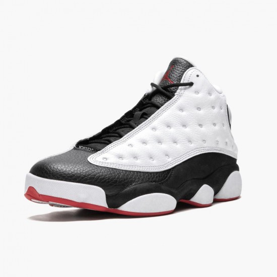 Nike Air Jordan 13 Retro He Got Game Herre 414571 104 Hvid/Sort-True Rød