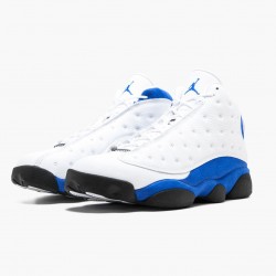 Nike Air Jordan 13 Retro "Hyper Royal" Herre 414571 117 Hvid/Hyper Royal-Sort