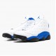 Nike Air Jordan 13 Retro Hyper Royal Herre 414571 117 Hvid/Hyper Royal-Sort